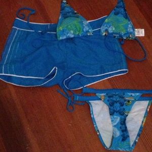 Body Glove XS 2 piece bathing suit